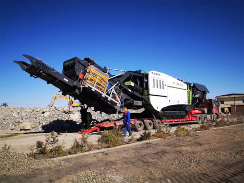 Ударная камнедробилка - PT-260IS - Guangxi Mesda Engineering Machinery Co., Ltd - мобильная / тонкая / гусеничная