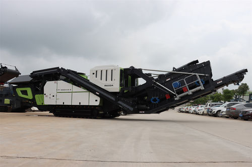Конусная камнедробилка - PT-3000YCS-B - Guangxi Mesda Engineering Machinery Co., Ltd - мобильная / гусеничная