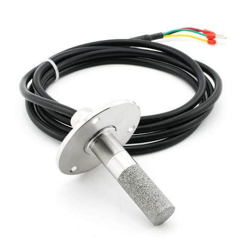 Относительный датчик влажности и температуры - HT801P - HENGKO Technology Co., Ltd. - встраиваемый / с фланцевым крепежом / привинчиваемый