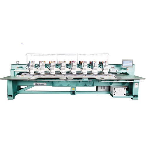 Вышивальный станок 8 головок - RPCE-NM-FE-8 series - Tianjin Richpeace AI Co., Limited - 9 иголок / высокоскоростной