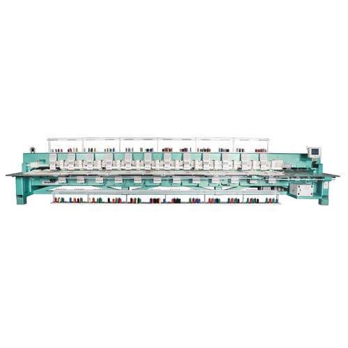 Вышивальный станок с несколькими головками - RPCE-NM-FE+CC-12-550×680-B-F9+CC6-0,VR1-NA-3P380 - Tianjin Richpeace AI Co., Limited - цепной стежок / автоматизированный / плоский