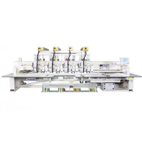 Вышивальный станок с несколькими головками - RPCE-NM-FE+CT+CC-12-680×680-B-F9+CT1+CC6-0,VR1-PL2-3P380 - Tianjin Richpeace AI Co., Limited - цепной стежок / автоматизированный / плоский