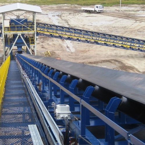 Ленточный конвейер - AE-CV-POWER PLANT - A.E. ENGINEERS - горизонтальный / наклонный / изогнутый