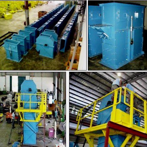 Ковшовой подъемник для пищевой промышленности - AE-CV-BUCKET ELEVATOR - A.E. ENGINEERS - для сыпучих материалов / для погрузно-разгрузочных работ / для химических продуктов