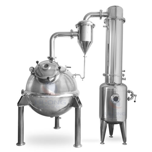 Вакуумный концентратор - QN series Spherical Evaporator 300-1000L - Wenzhou Lihong Machinery TECHNOLOGY Co., LTD - для пищевой промышленности / для фармацевтической промышленности / дистилляции