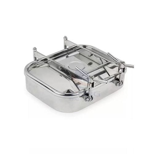Люк из нержавеющей стали - Manway - Wenzhou Lihong Machinery TECHNOLOGY Co., LTD - санитарный / прямоугольный