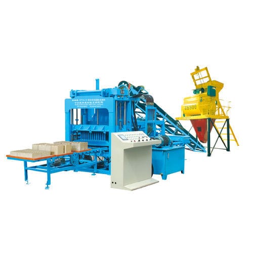 Машина для производства блоков из бетона - QTY4-15 - ZCJK Intelligent Machinery Wuhan Co. Ltd - автоматическая / стационарная