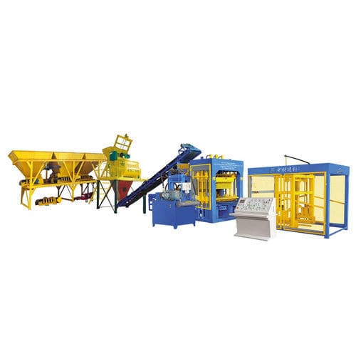 Машина для производства блоков из бетона - QTY12-15 - ZCJK Intelligent Machinery Wuhan Co. Ltd - автоматическая / стационарная
