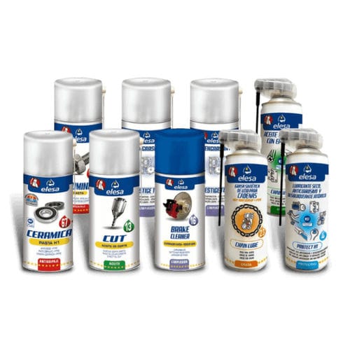 Аэрозоль для очистки - CLEAN PRESTIGE TECH K1 6 - Elesa Lubricantes - для тормоза / для пластмассы / для пищевой промышленности