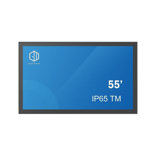 Герметичный монитор - GY55IP65TM - Shenzhen Golden Margins Co., Ltd.  - TFT-LCD / с проекционно-емкостной технологией / промышленный