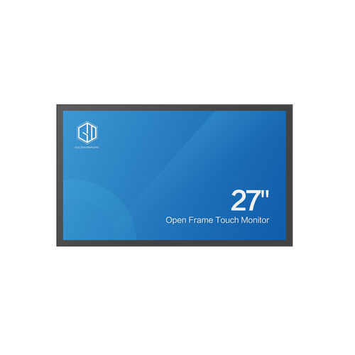 Монитор читаемый при солнечном свете - GM27OPTM - Shenzhen Golden Margins Co., Ltd.  - LCD / с проекционно-емкостной технологией / с мультисенсорным экраном