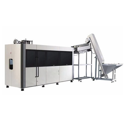 Выдувная установка для вытягивания - BR-6000 - Ningbo Bravan Machinery Co.,Ltd - для ПЭТФ / для бутылок из ПЭТФ / электрическая