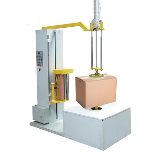Паллетообмотчик с поворотным столом - Shandong Dyehome Intelligent Equipment Co.,Ltd - полуавтоматический / картонных коробок / для коробок