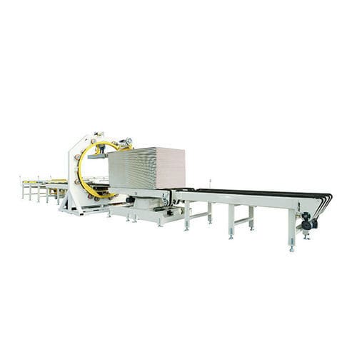 Горизонтальный паллетообмотчик - QS600 - Shandong Dyehome Intelligent Equipment Co.,Ltd - автоматический / для панелей из дерева / для плоской опоры