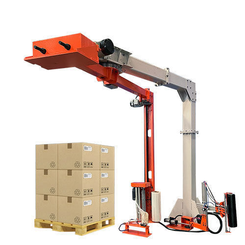 Паллетообмотчик с поворотным кронштейном - R1800FZ - Shandong Dyehome Intelligent Equipment Co.,Ltd - автоматический / с механической тормозной системой / для пищевой промышленности и для производства напитков