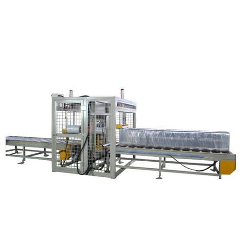 Горизонтальный паллетообмотчик - Shandong Dyehome Intelligent Equipment Co.,Ltd - автоматический / для цилиндрических изделий / для плоской опоры
