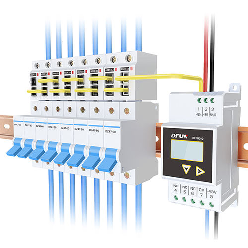 Монофазовый Электрический счетчик электроэнергии - DFPM20D  - DFUN (ZHUHAI) CO.,LTD. - на DIN-рейке / RS-485 / Modbus
