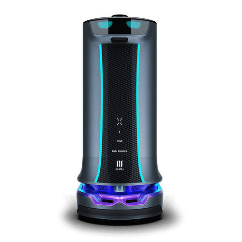 Робот для доставки для еды - HolaBot - Pudu Technology Inc. - для ресторана / на колесах / автономный блок
