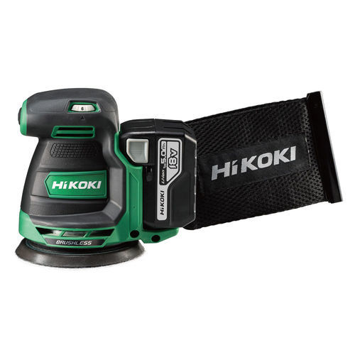 Эксцентриковый шлифовальный станок - SV1813DA - HITACHI KOKI - электрический / для дерева / для металла