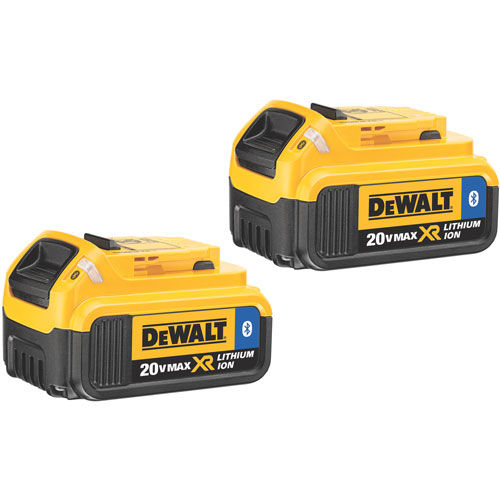 Литий-ионный аккумулятор - DCB204BT-2 - DEWALT Industrial Tool - для блока