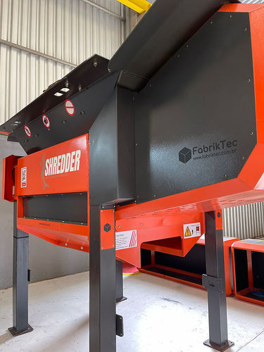 Первичный измельчитель - FKT-2000 - FabrikTec Brasil - с 1 валом / для отходов / прочный