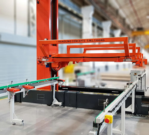 Подъемное устройство для погрузно-разгрузочных работ - Handling Concepts Ltd - для монтажной линии