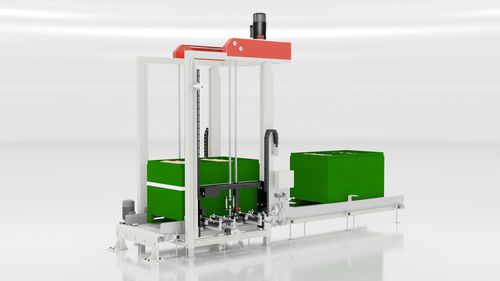Штабелер для фитосанитарных изделий - BOXSTACKER - Keeltek  - для фармацевтической промышленности / для пищевой промышленности и для производства напитков / доступность для инвалидов