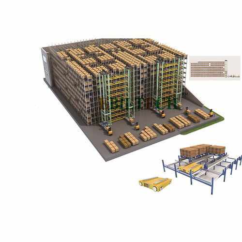Складской стеллаж с системой шаттл - Four-way - Jiangsu EBIL Intelligent Storage Technology Co.,Ltd.