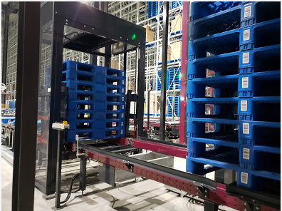 Распределитель для паллет - Jiangsu EBIL Intelligent Storage Technology Co.,Ltd. - автоматический