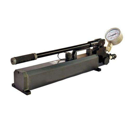 Поршневый гидравлический насос - HP series - Pingyuan Jingke Hydraulic Co., Ltd - с рычагом / для оснастки / простого действия