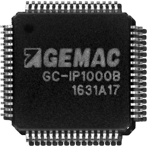 Программируемый чип - GC-IP1000 - AMAC ASIC - und Mikrosensoranwendung Chemnitz GmbH - преобразователь / аналоговый / с 3 каналами