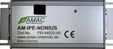 Интерполятор с 2 каналами - AM-IPE-Nonius - AMAC ASIC - und Mikrosensoranwendung Chemnitz GmbH - с 6 каналами / программируемый / с интерфейсом ABZ