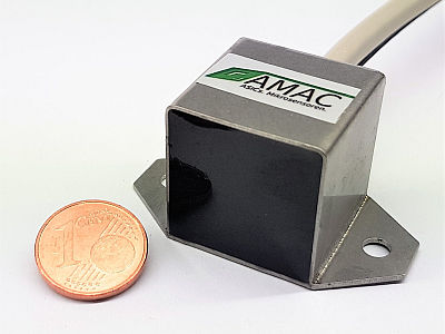 Датчик ускорения 1 ось - AM-SW1D - AMAC ASIC - und Mikrosensoranwendung Chemnitz GmbH - с вибрирующими пластинами / цифровой / чувствительность
