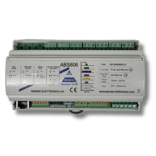 Контроллер освещения Ethernet - ABS606 - GENESI ELETTRONICA SRL - USB / EtherCAT / 6 каналов