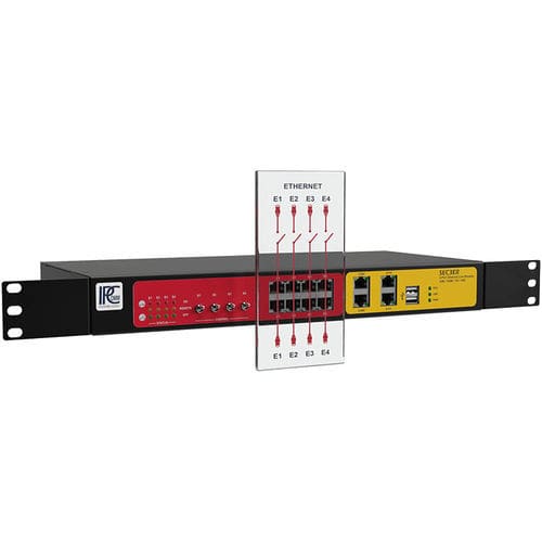 Управляемый коммутатор Ethernet - ipELB - IPCOMM GmbH - 4 порта / встроенный / линейный