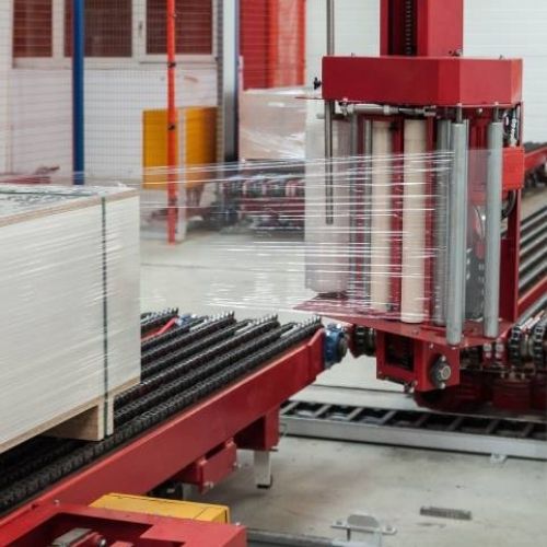 Паллетообмотчик с поворотным кронштейном - Buy a Conveyor - автоматический / со стрейч-пленкой