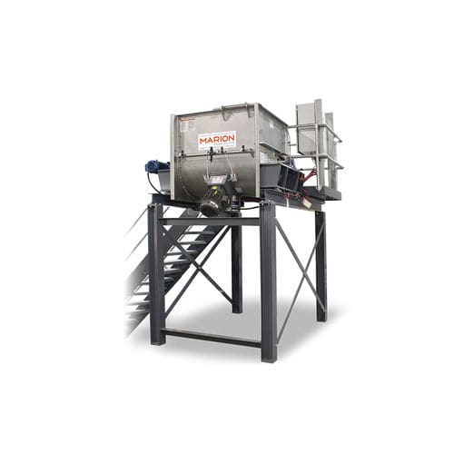 Лопастная мешалка - Marion Process Solutions - импульсного действия / для жидкостей / горизонтальная