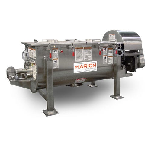 Мешалка с лентами - Marion Process Solutions - горизонтальная / импульсного действия / для порошка