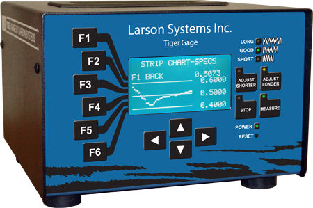 Измерительный инструмент длины - Tiger Gage - Larson Systems Inc. - цифровой / для пружин