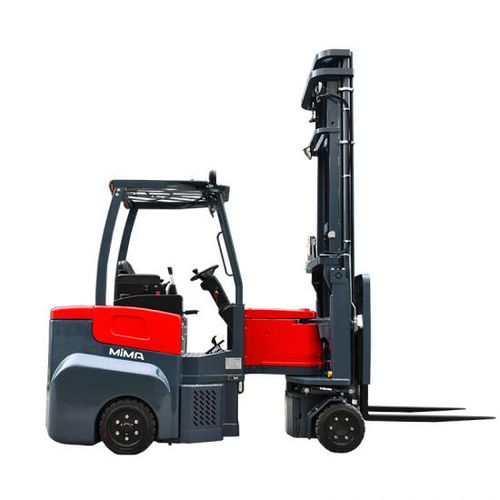 Вилочный погрузчик с питанием от аккумулятора - MJ20 - MiMA electric forklift - с местом для сидения водителя / для очень узких проходов / компактный