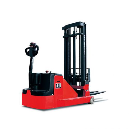 Штабелер на аккумуляторе - MBB09 - MiMA electric forklift - с сопровождающим оператором / для разгрузочно-погрузочных работ / с противовесом