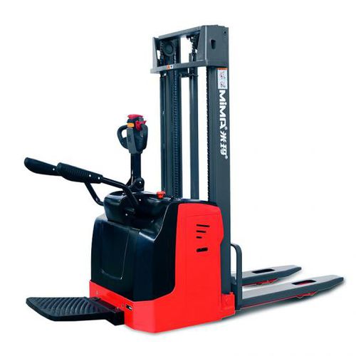 Штабелер на аккумуляторе - MB series - MiMA electric forklift - с платформой для оператора / для складов / для поддонов