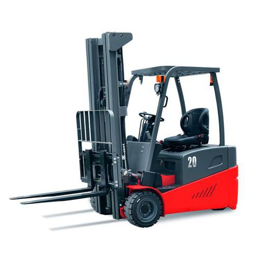 Вилочный погрузчик с противовесом - TKC series - MiMA electric forklift - с питанием от аккумулятора / с местом для сидения водителя / для разгрузочно-погрузочных работ