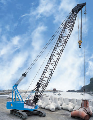 Гусеничный башенный кран - SCX700 - Sumitomo Heavy Industries Construction Crane - решетка / для подъема / гидравлический