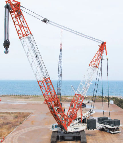 Гусеничный башенный кран - 6000SLX series - Sumitomo Heavy Industries Construction Crane - решетка / для строительства / для подъема