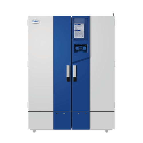 Вертикальная морозильная камера - DW-30L1280F - Qingdao Haier Biomedical Co.,Ltd - для лабораторий / двойная дверь / для хранения