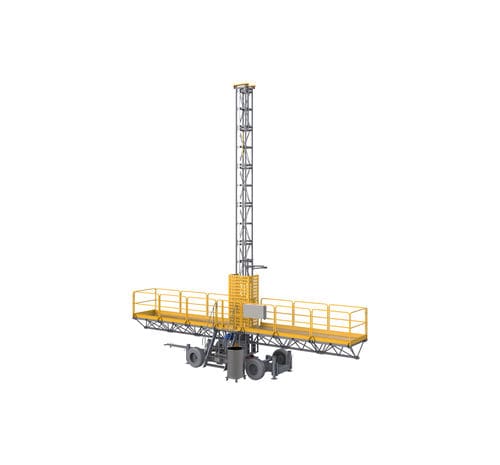 Одномачтовая платформа на мачте - MCWP450 series - Ficont Industry (Beijing) Co., Ltd. - двухмачтовая