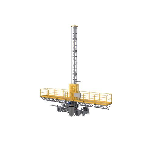 Одномачтовая платформа на мачте - MC Series - Ficont Industry (Beijing) Co., Ltd. - двухмачтовая / реечная