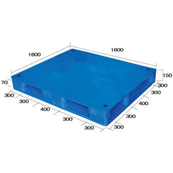 Поддон из пластика - QH-1616(H) - Shanghai Qinghao Plastic Pallet Manufacture Co., Ltd. - многоканальные