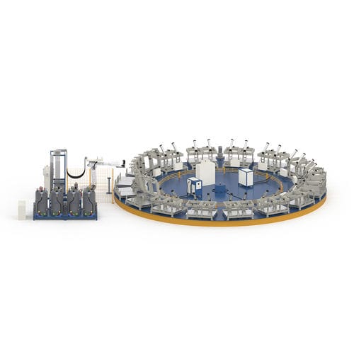 Автоматическая производственная линия - Disc - ZHEJIANG HENGHUI MACHINERY CO.,LTD - непрерывного действия / высокоскоростная / контролируемая PLC